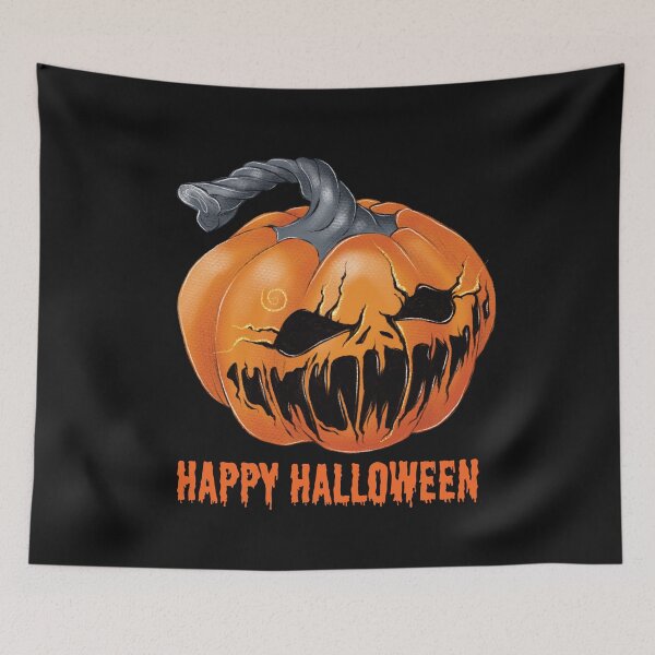 Item preview, Scary Halloween Pumpkin designed and sold by edenjoy-designs.