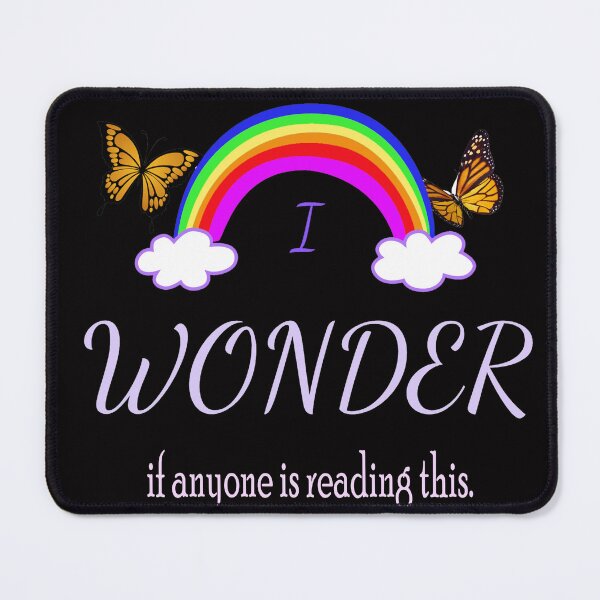 Item preview, I Wonder if Anyone is Reading This designed and sold by Karen Simon.