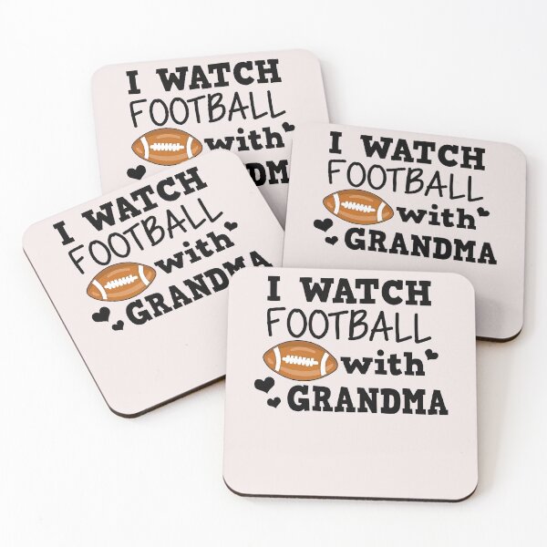 Item preview, I Watch Football With Grandma Funny Football Grandma Quote designed and sold by TaraxDoolittle.