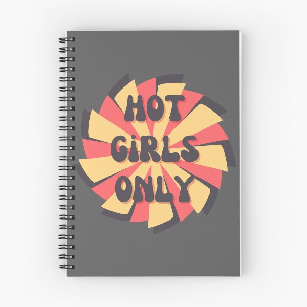 Item preview, Hot Girls Only Round Fan designed and sold by Pink Ribbon.