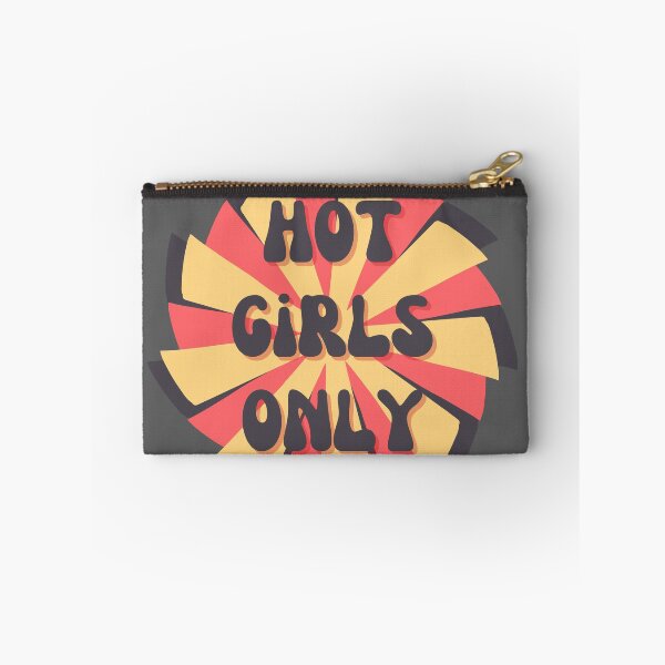 Item preview, Hot Girls Only Round Fan designed and sold by Pink Ribbon.