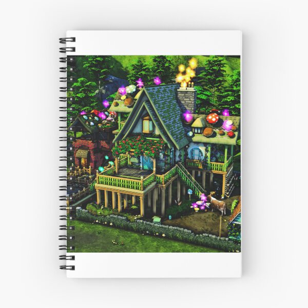 Item preview, Spellcaster's Cottage (close-up) designed and sold by ElaraSims.