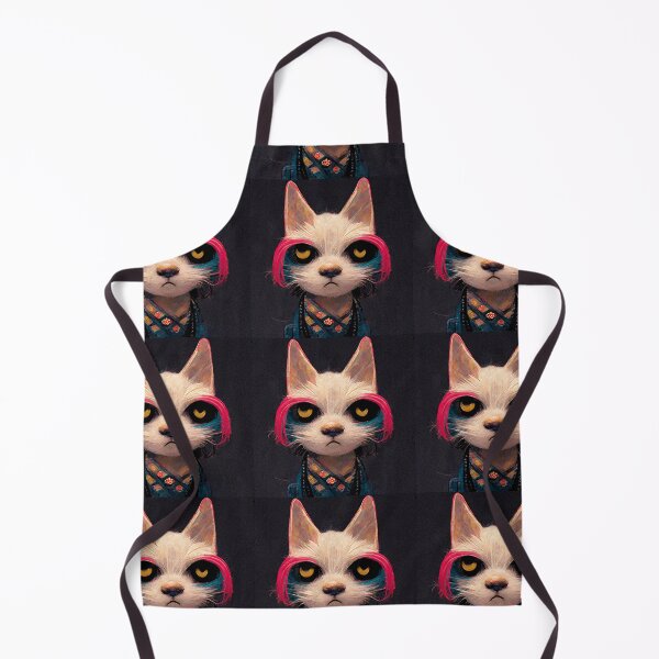 Item preview, Rock Cat with Pink Eyelashes designed and sold by bradzangwill.
