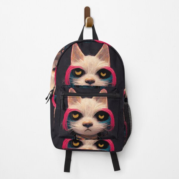 Item preview, Rock Cat with Pink Eyelashes designed and sold by bradzangwill.