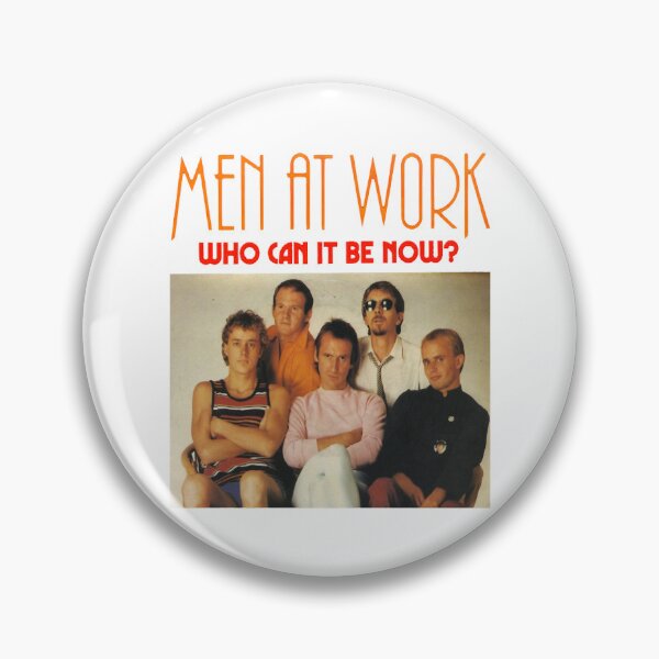 Item preview, Men At Work - Who Can It Be Now Tee designed and sold by VIINTAGRAD.