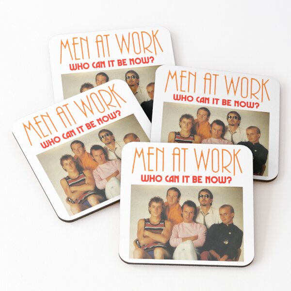 Item preview, Men At Work - Who Can It Be Now Tee designed and sold by VIINTAGRAD.