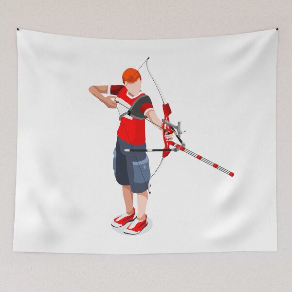 Item preview, archery athlete sport player designed and sold by aurielaki.