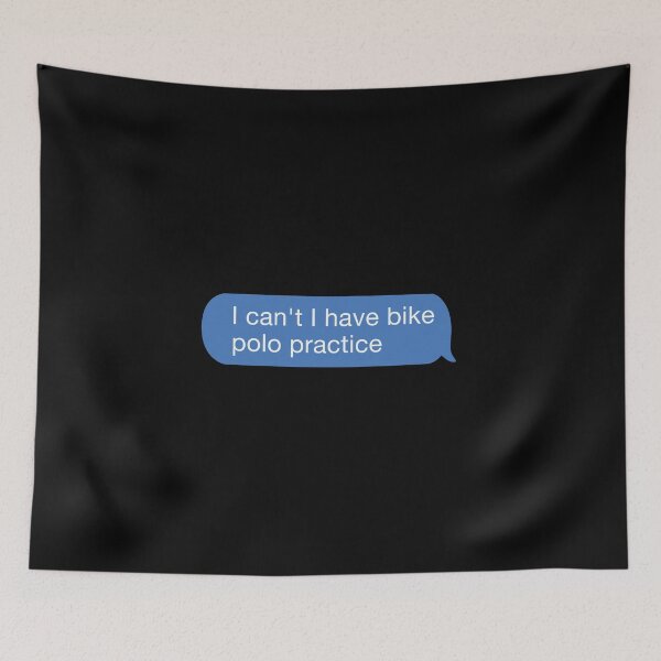 Item preview, I cant I have bike polo practice designed and sold by orlumbuspirate.