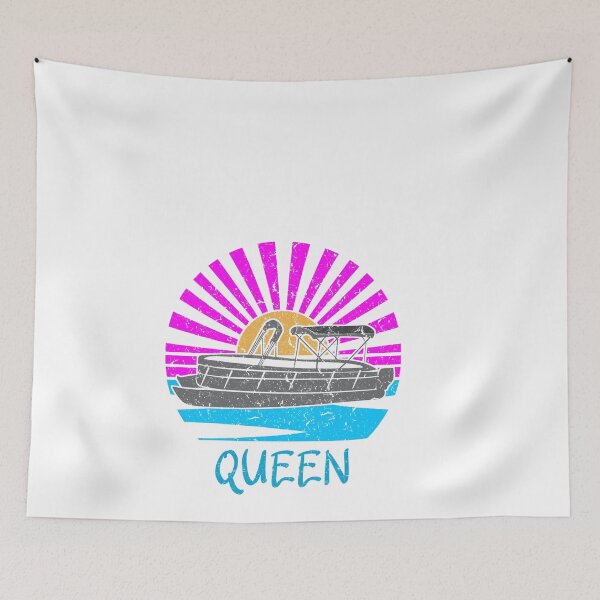 Item preview, Pontoon Queens Womens Shirt, Funny Pontoon Boat Shirt, Captain T-shirt Pontooning Gift For Women, Womens Pontoon designed and sold by CatchUriDesigns.