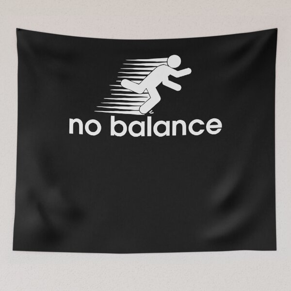 Item preview, No Balance Funny Running Motivation Success designed and sold by TaraxDoolittle.
