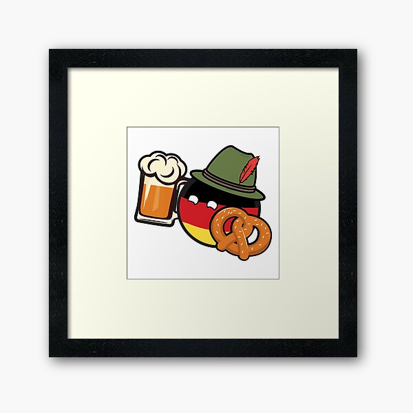 Deutschland! Framed Art Print