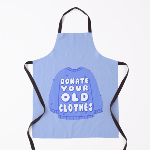 Item preview, DONATE YOUR OLD CLOTHES Blue Sweater designed and sold by everything4eva.