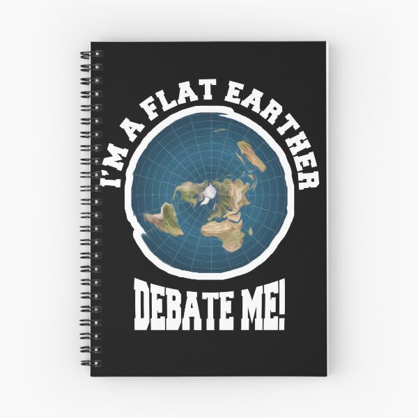 Item preview, I'm A Flat Earther Debate Me! Funny Flat Earth Design designed and sold by ThatMerchStore.