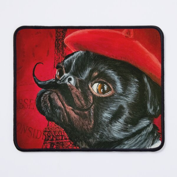 Item preview, Parisian Pug designed and sold by SabinasArts.