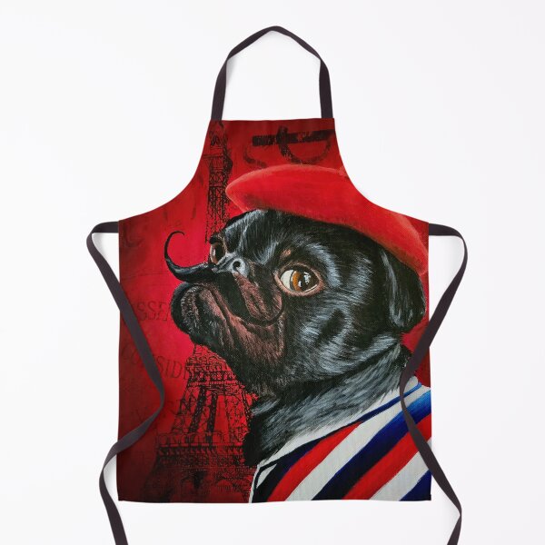 Item preview, Parisian Pug designed and sold by SabinasArts.