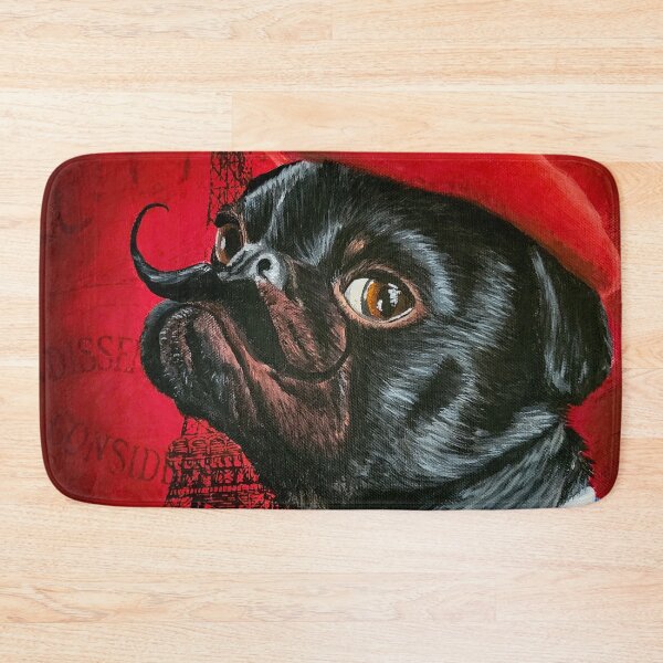 Item preview, Parisian Pug designed and sold by SabinasArts.
