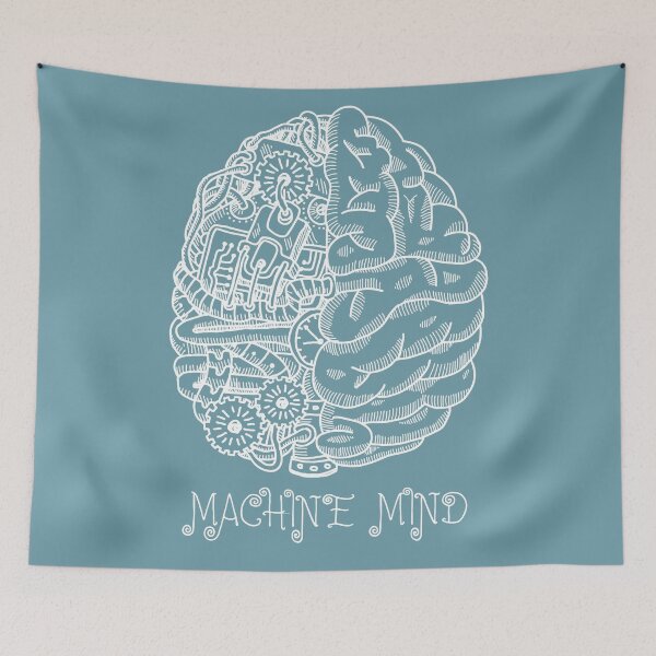 Item preview, Machine Mind - Hand drawn designed and sold by NomadicMarket.