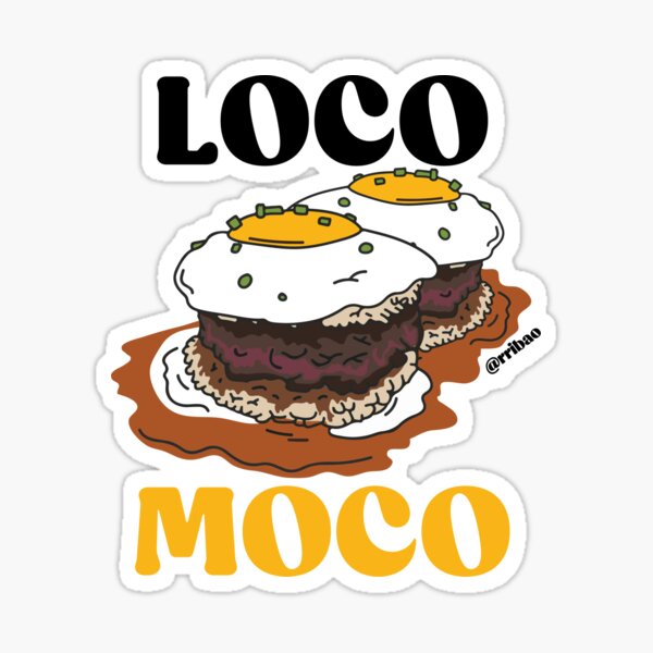 Item preview, Da Loco Moco  designed and sold by RobertR-Designs.