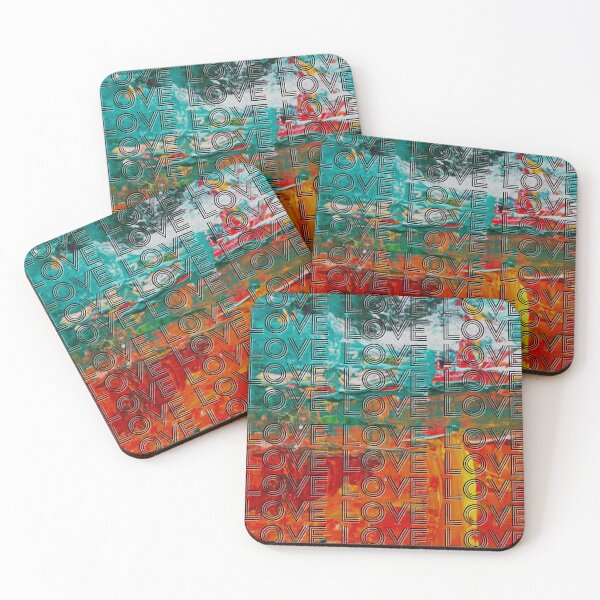 Item preview, love,repeatedly Lettering,red-colored painting,vivid colors designed and sold by zzzozzo.