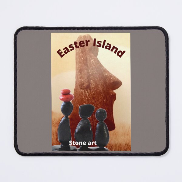 Item preview, Easter Island Art Stone Statues designed and sold by Bagsyrose.