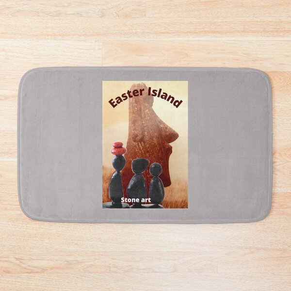 Item preview, Easter Island Art Stone Statues designed and sold by Bagsyrose.