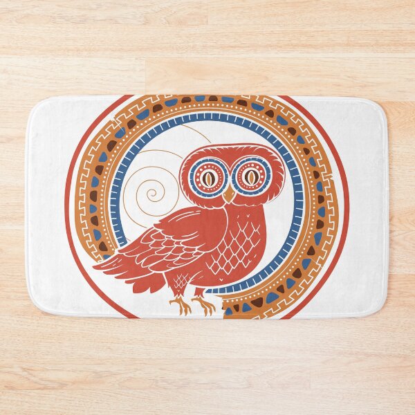 Item preview, Athenian Owl designed and sold by WordsGamersUse.