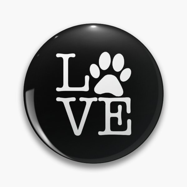 Item preview, 1 love pets paw cute typography designed and sold by Desideriuszee.