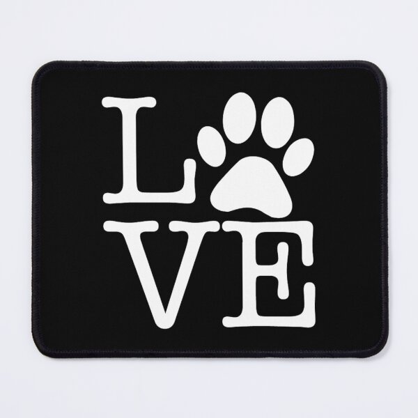 Item preview, 1 love pets paw cute typography designed and sold by Desideriuszee.