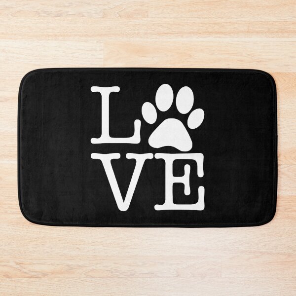 Item preview, 1 love pets paw cute typography designed and sold by Desideriuszee.