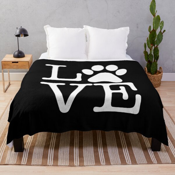 Item preview, 1 love pets paw cute typography designed and sold by Desideriuszee.