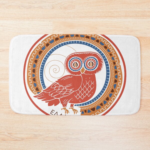 Item preview, Athenian Owl designed and sold by WordsGamersUse.
