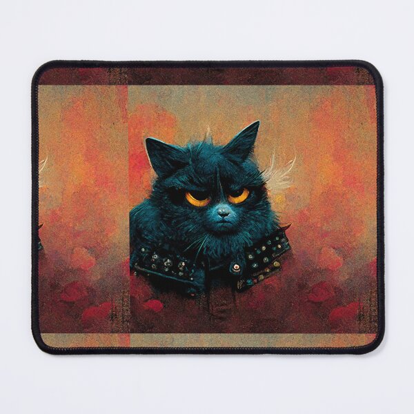 Item preview, Cat in a Leather Jacket designed and sold by bradzangwill.