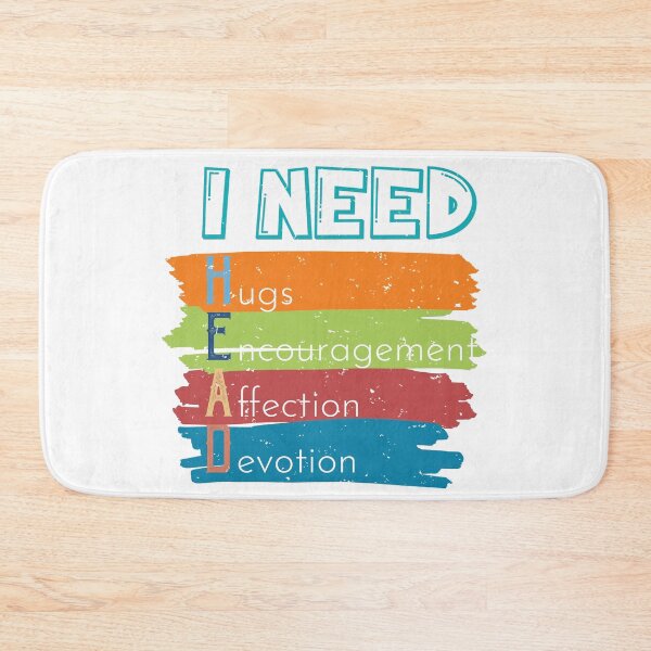 Item preview, I Need Head Hugs Encouragement Affection Devotion designed and sold by JenTrinhArt.