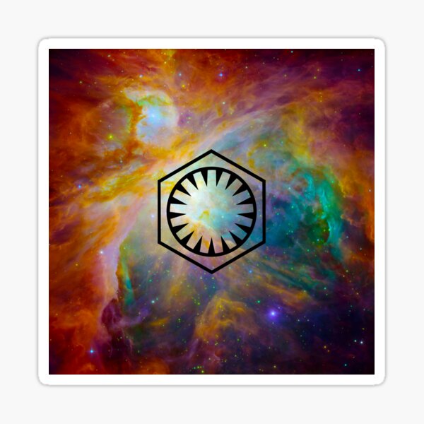 Vista previa del artículo con la obra «Nebulosa del arco iris de primer orden (reverso)», diseñado y vendido por DarthAstris.