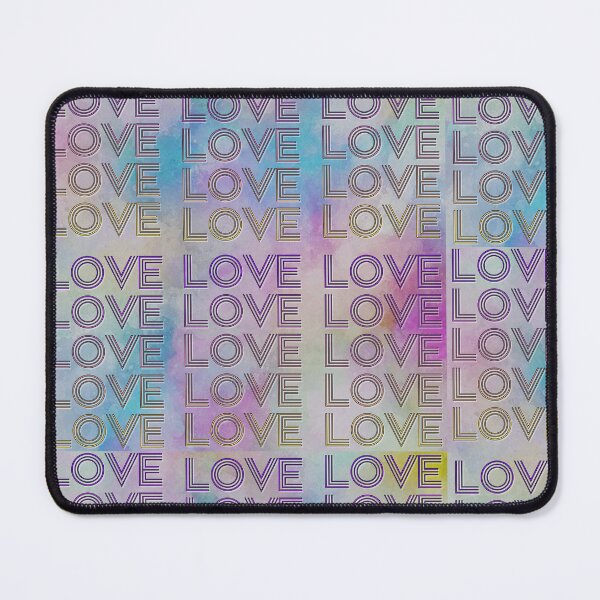 Item preview, love,repeatedly Lettering,pastel colored watercolor painting,violet designed and sold by zzzozzo.
