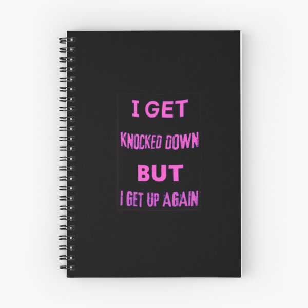 Item preview, I get knocked down but I get up again designed and sold by TracyPhotoArt.