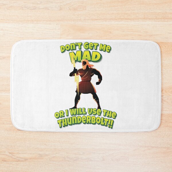 Item preview, Don't Get Me Mad Or I Will Use The Thunderbolts!! Zeus Greek God designed and sold by WordsGamersUse.