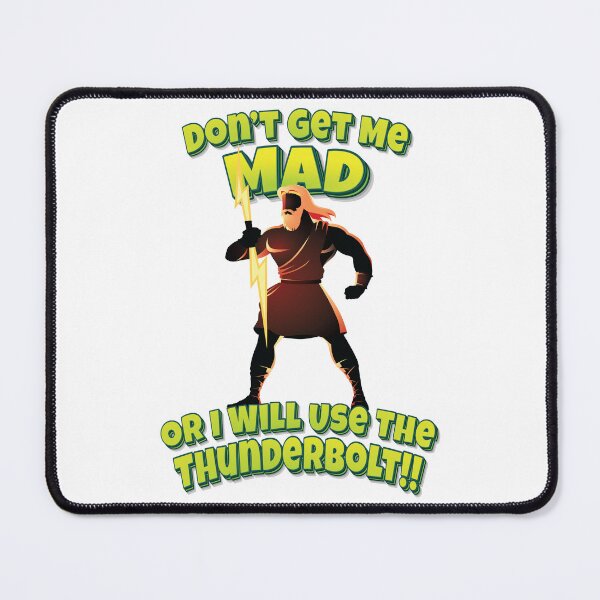 Item preview, Don't Get Me Mad Or I Will Use The Thunderbolts!! Zeus Greek God designed and sold by WordsGamersUse.