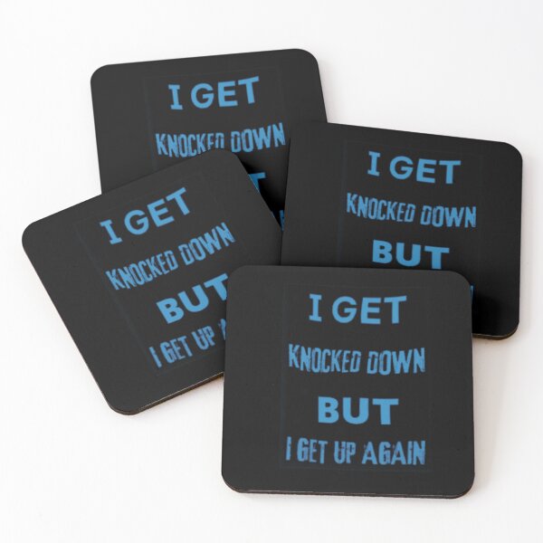 Item preview, I get knocked down but I get up again designed and sold by TracyPhotoArt.