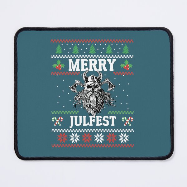 Item preview, Merry Julfest Viking And Skirt Metal Christmas Skull designed and sold by NhacLensn.