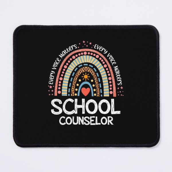 Item preview, School Counselor funny squad future old school retro rainbow designed and sold by elizabethdawnn.