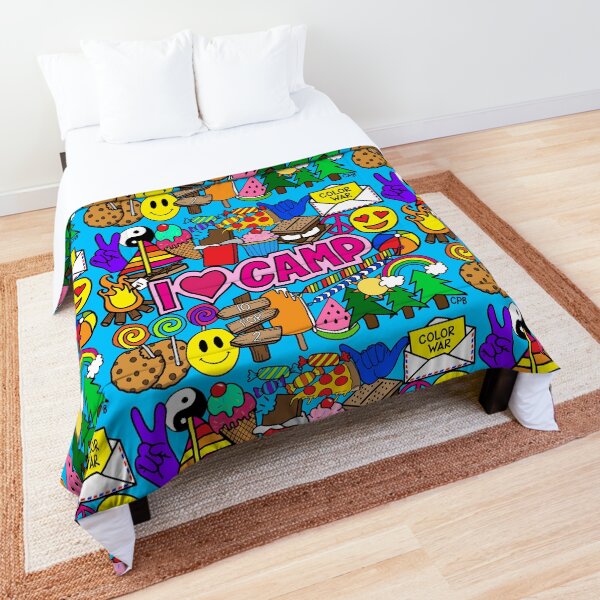 I Love Camp Comforter