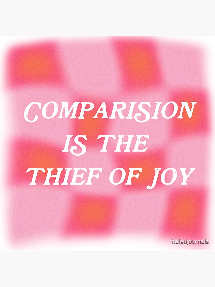 is the thief of joy" Poster for Sale by haleyjournals