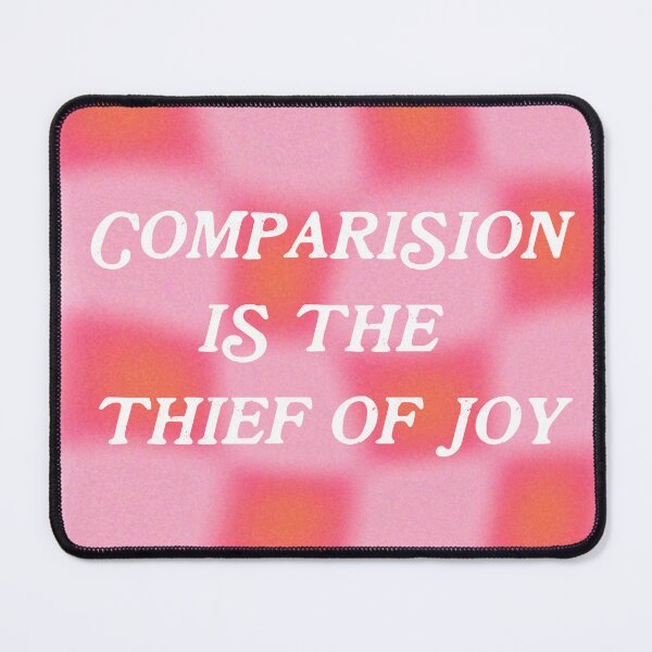Item preview, comparison is the thief of joy designed and sold by haleyjournals.