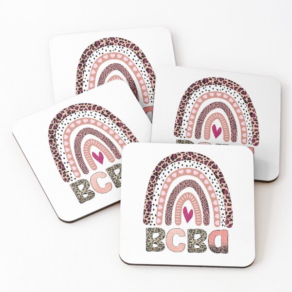 Item preview, BCBA Rainbow, Behavior Analyst, Applied Behavior Analysis Sticker designed and sold by VisionaryABA.