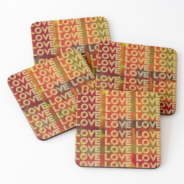Item preview, love,repeatedly Lettering,red-colored painting,vivid colors designed and sold by zzzozzo.