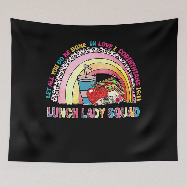 Item preview, Lunch Lady Squad funny lunch lady life squad school rainbow designed and sold by elizabethdawnn.