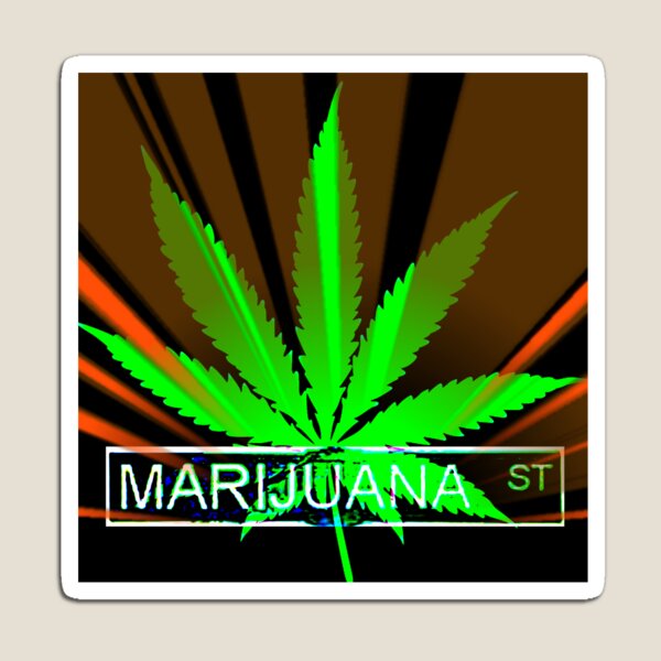 Marijuana Street Magnet