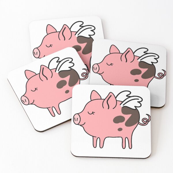 Item preview, If pigs could fly! designed and sold by Chamomilefox.