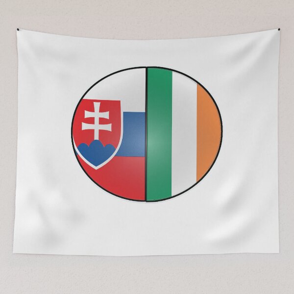 Item preview, Irish Slovak Heritage Artistic Cultural Design designed and sold by merchhost.